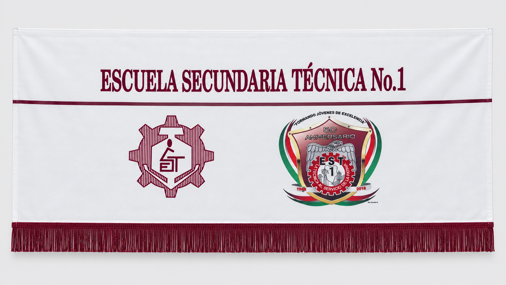 Banderín Escolar Impreso