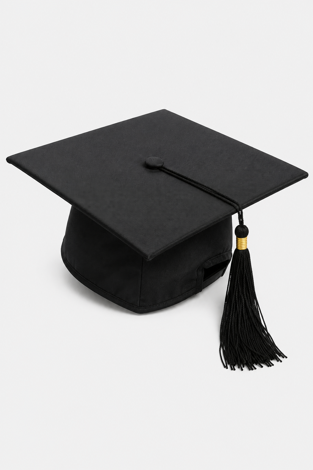 Birrete de Graduación Negro