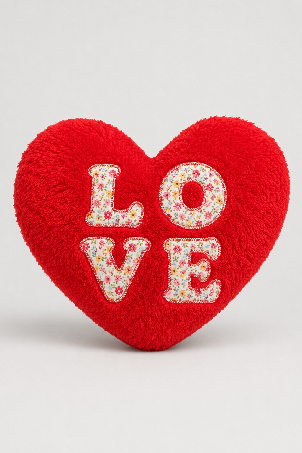 Cojín Corazón LOVE Floral