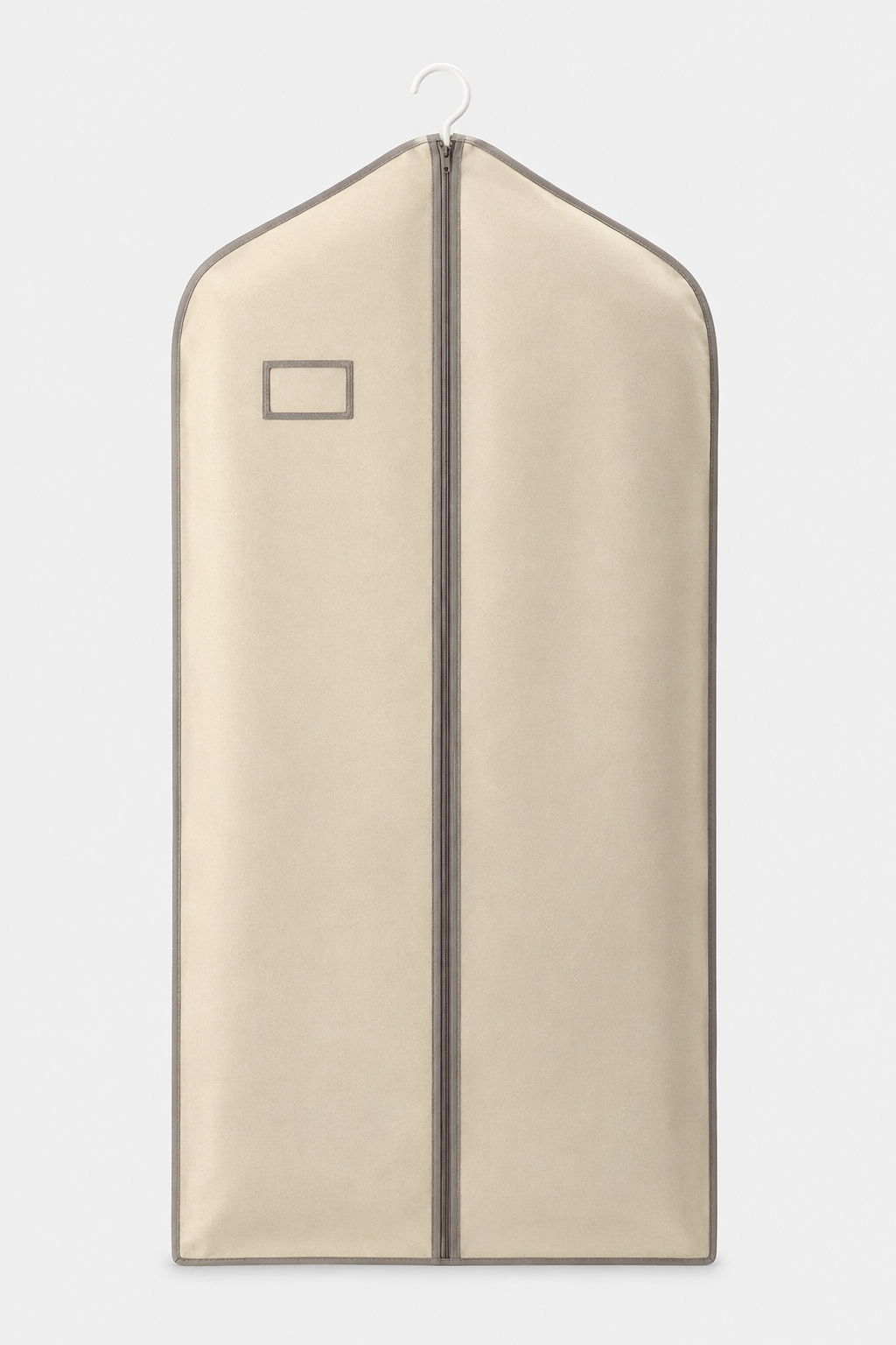 Funda Beige con Portaetiqueta