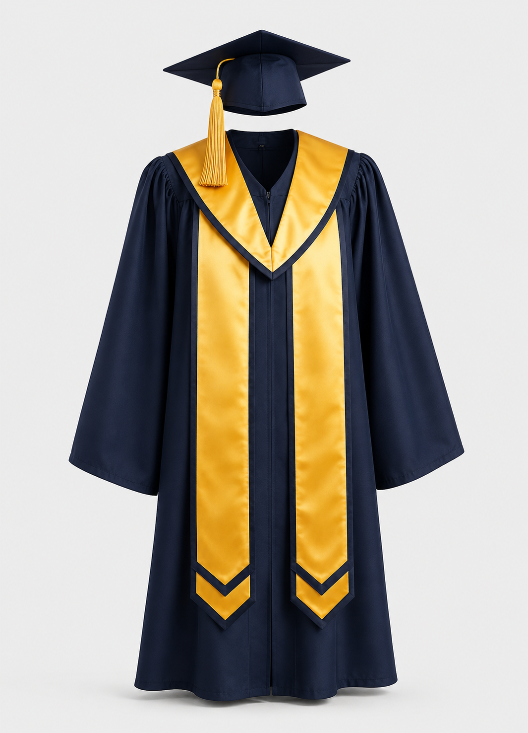 Conjunto de Toga, Birrete y Estola