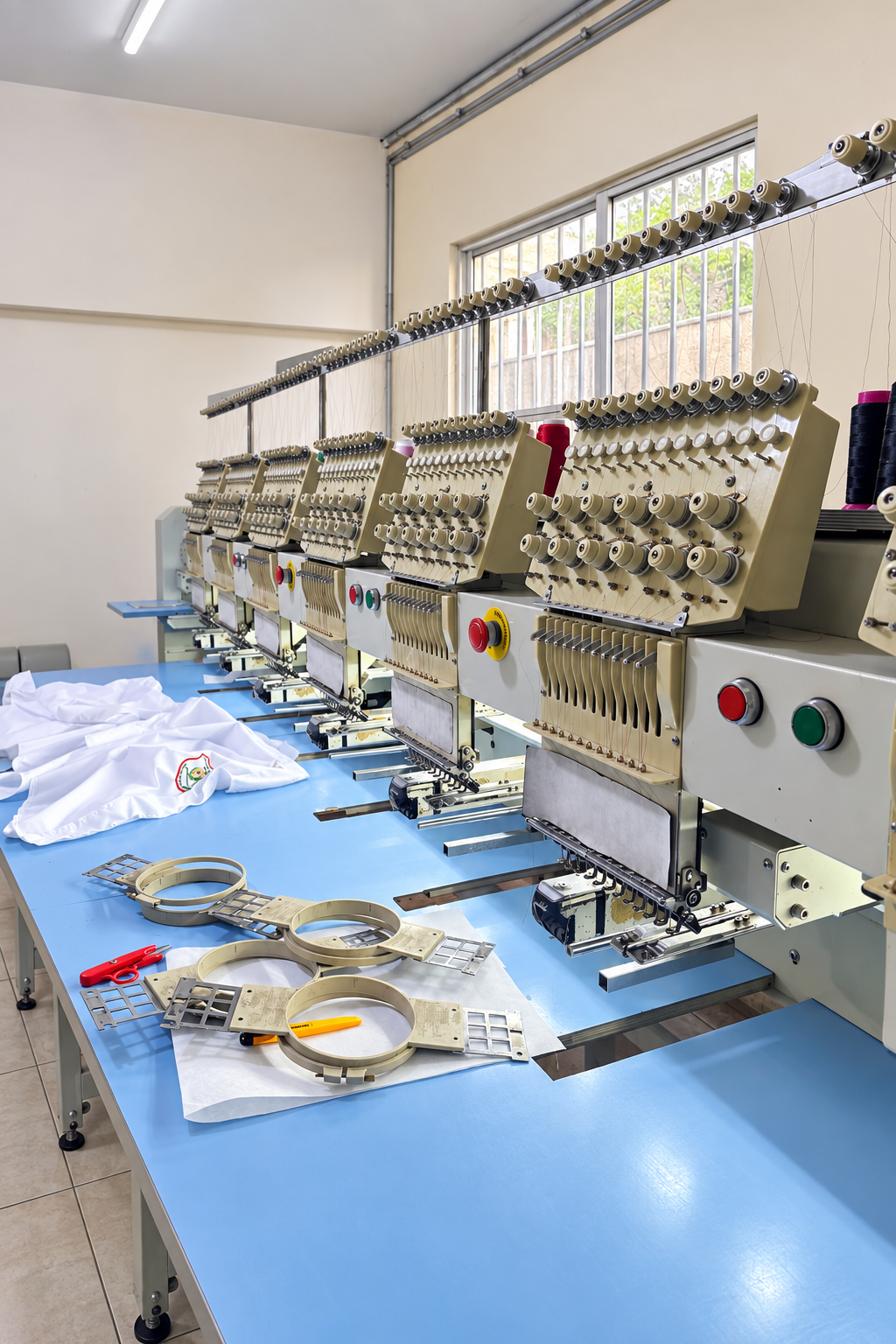 Bordadora Industrial Multicabezal