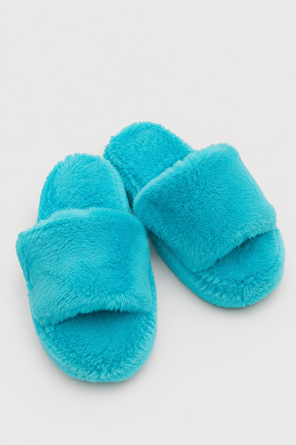 Pantuflas Azul Turquesa