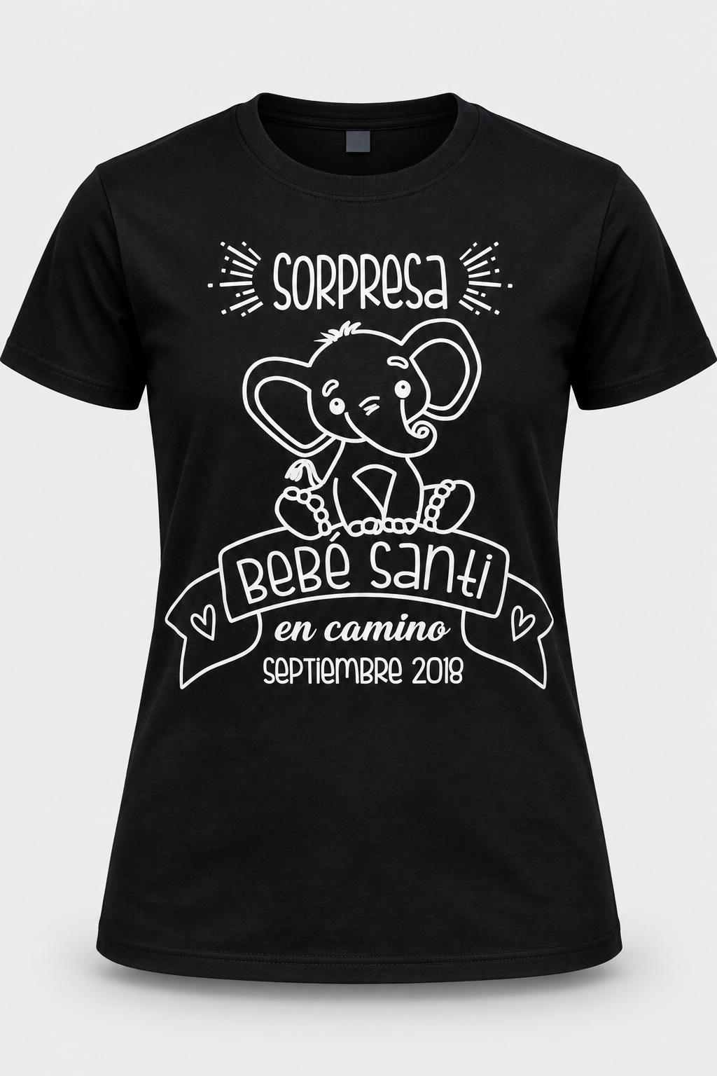 Playera de Anuncio de Embarazo