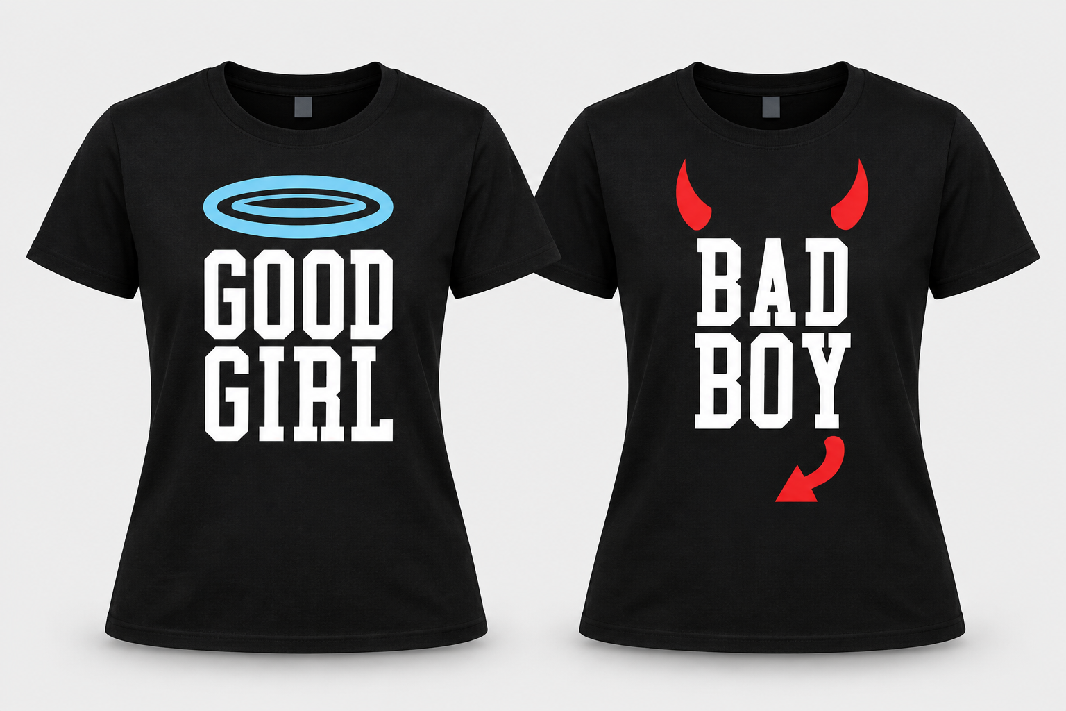 Playeras para Pareja con Frase